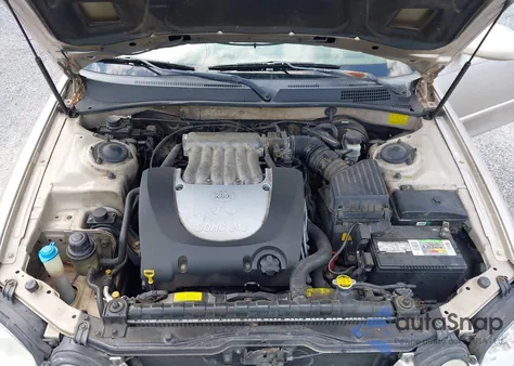 2004 Kia Optima Ex V6/Lx V6 из США, поврежденный, VIN KNAGD128445265151